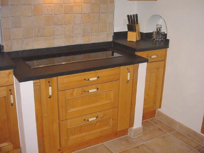 Grantiarbeitsplatte für die Küche Küchenabdeckung Granitarbeitsplatten Granitplatten Steinplatte